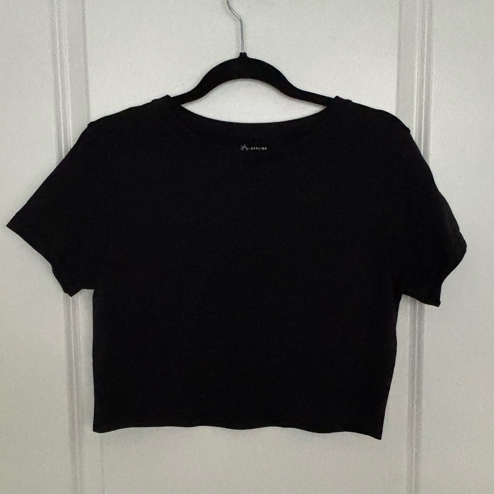 OFFLINE by Aerie Black Top